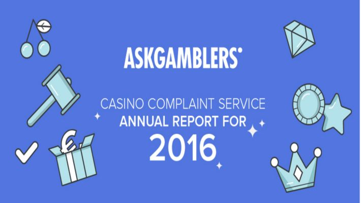 The AskGamblers Casino Complaint Service Annual Report for 2016