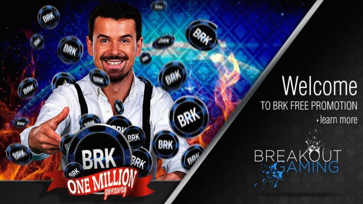 Breakout Gaming Group Announces 1 Million BRK FREE Coin Giveaway Promotion