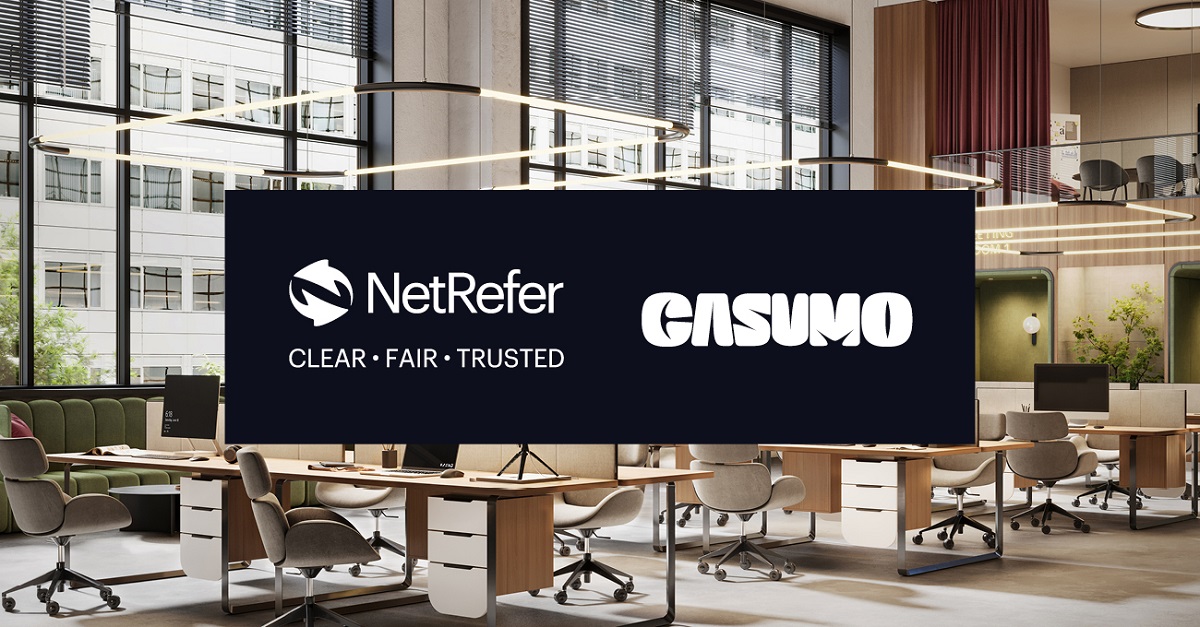 Casumo Renews its Partnership with NetRefer for its Affiliate Marketing Platform