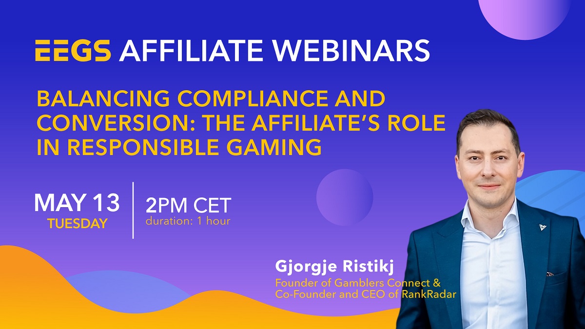 EEGS Launches its First Affiliate Webinar of 2025: Exploring the Affiliate’s Role in Responsible Gaming