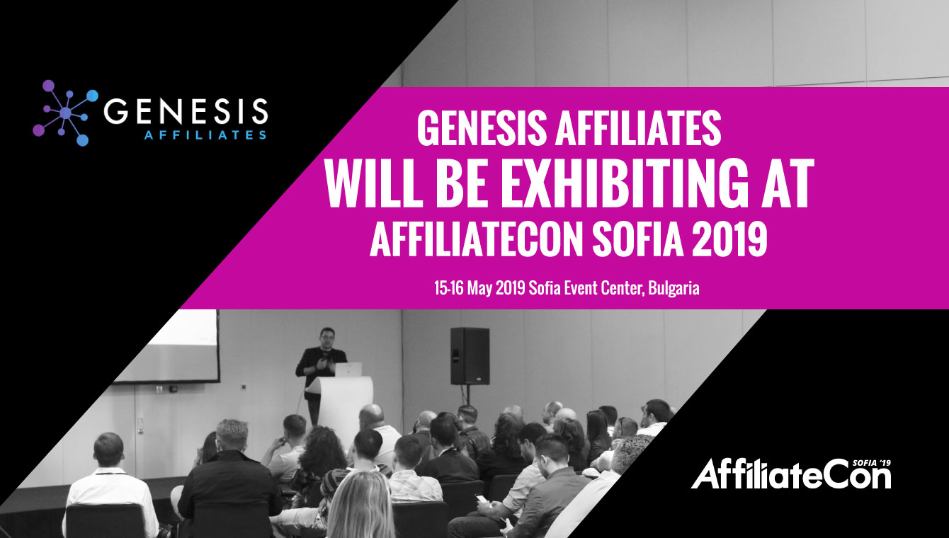Genesis Affiliates the latest exhibitor to sign up for AffiliateCon Sofia 2019