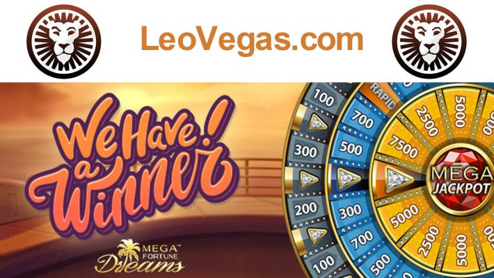 Mega win of over €5.5 million on mobile at LeoVegas.com!