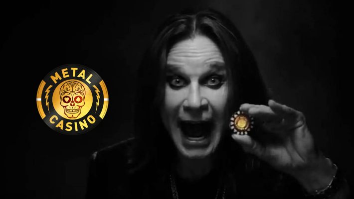 Metal Casino goes “All in” with Ozzy Osbourne as mega influencer in UK social media channels