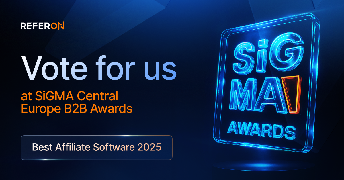 ReferOn in the Spotlight: Nominated for the Prestigious “Best Affiliate Software 2025” Award at SiGMA Europe Rome
