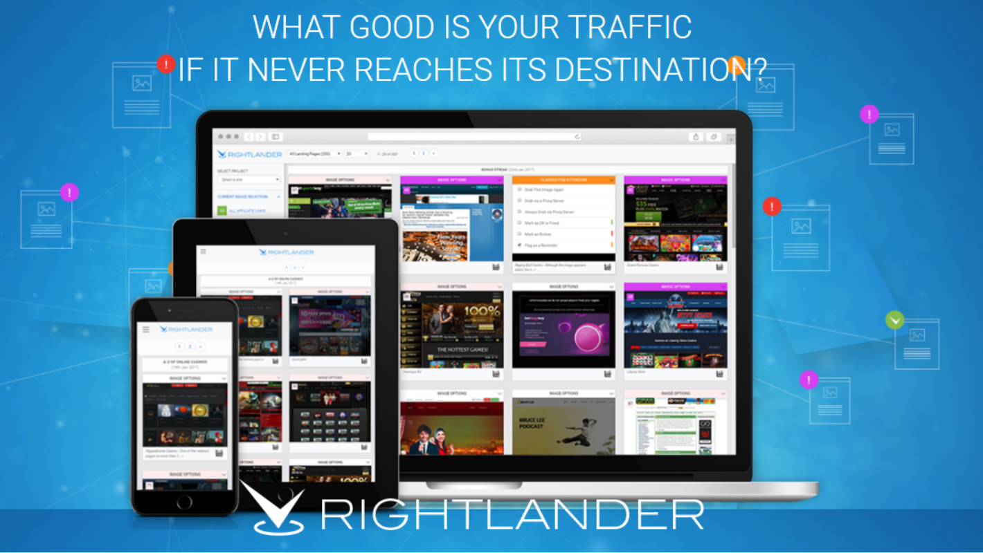 RIGHTLANDER LAUNCHES WITH INNOVATIVE AFFILIATE LANDING PAGE TRACKING PLATFORM