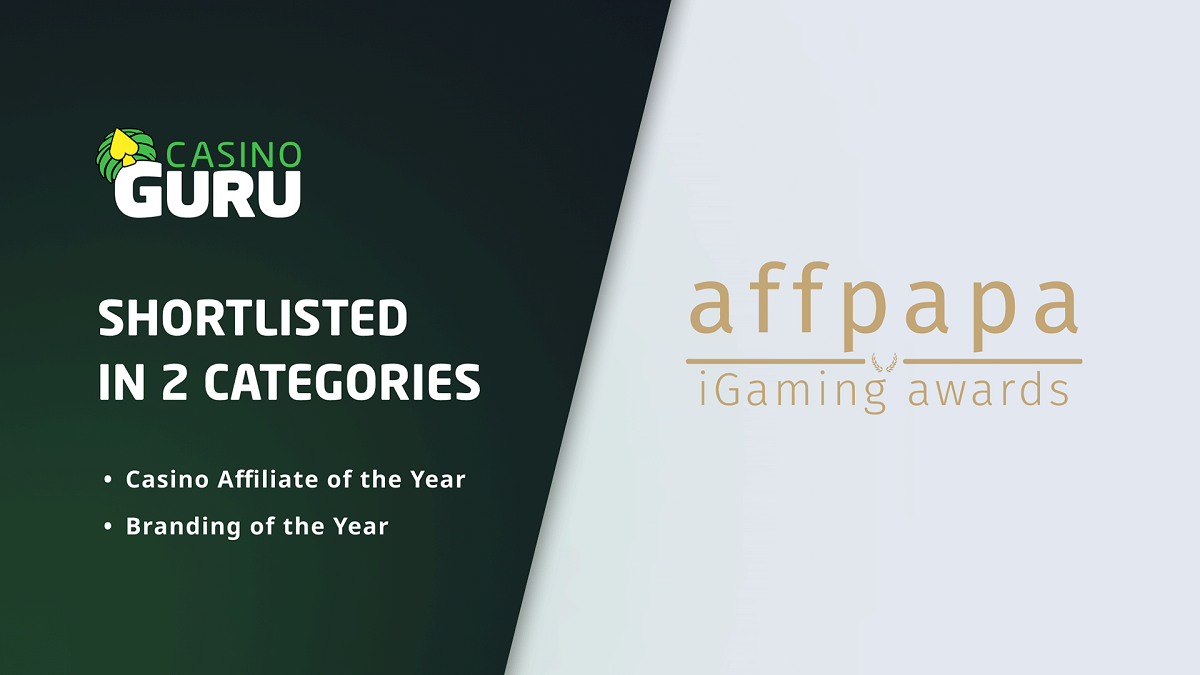 Casino Guru shortlisted for AffPapa iGaming Awards due on May 28