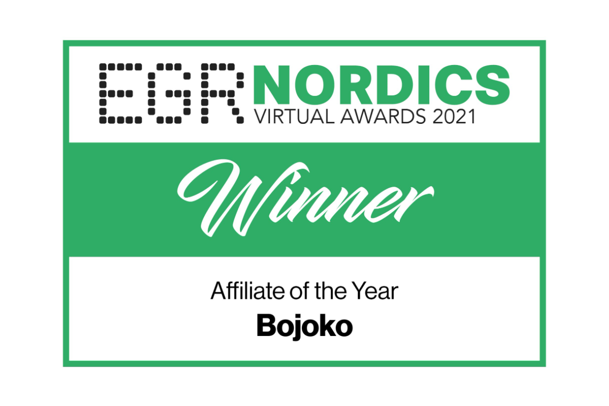 Bojoko crowned Affiliate of the Year at EGR Nordic Awards