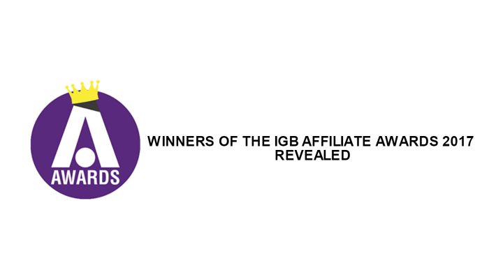 WINNERS OF THE iGB AFFILIATE AWARDS 2017 REVEALED