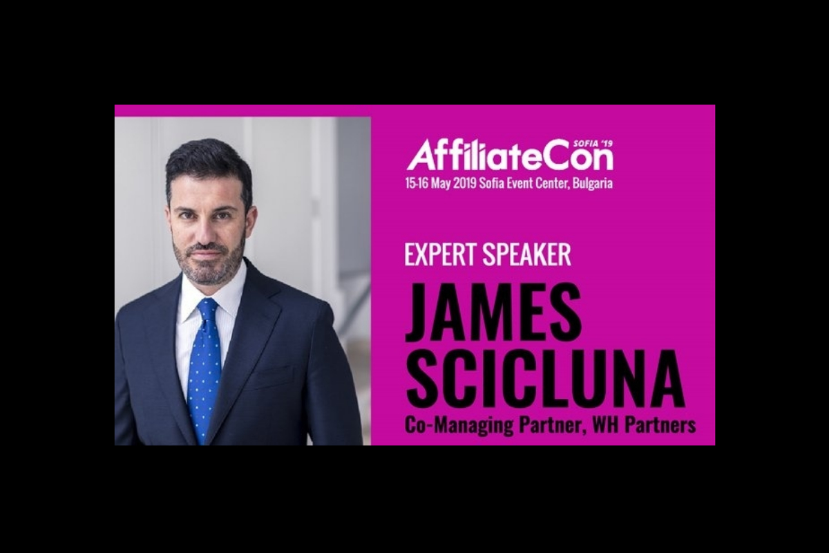 WH Partners’ James Scicluna on board to speak at AffiliateCon Sofia 2019