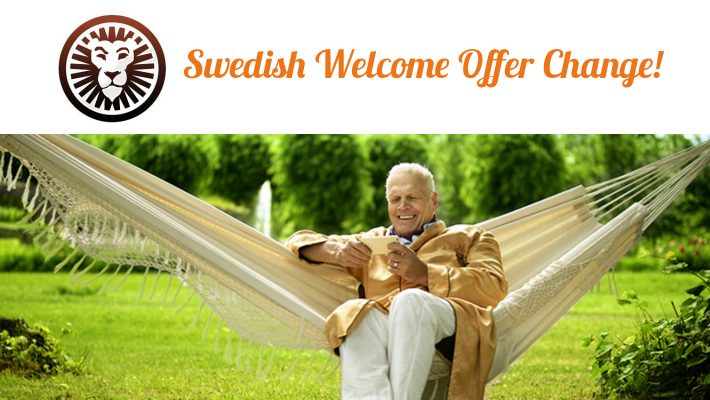 LeoVegas Affiliates: Swedish Welcome Offer Change!
