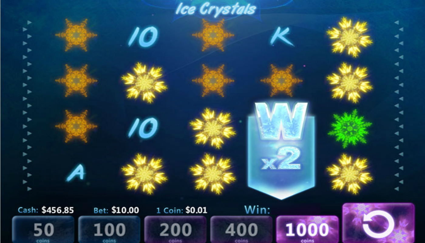 Slotland launches new Ice Crystals slot