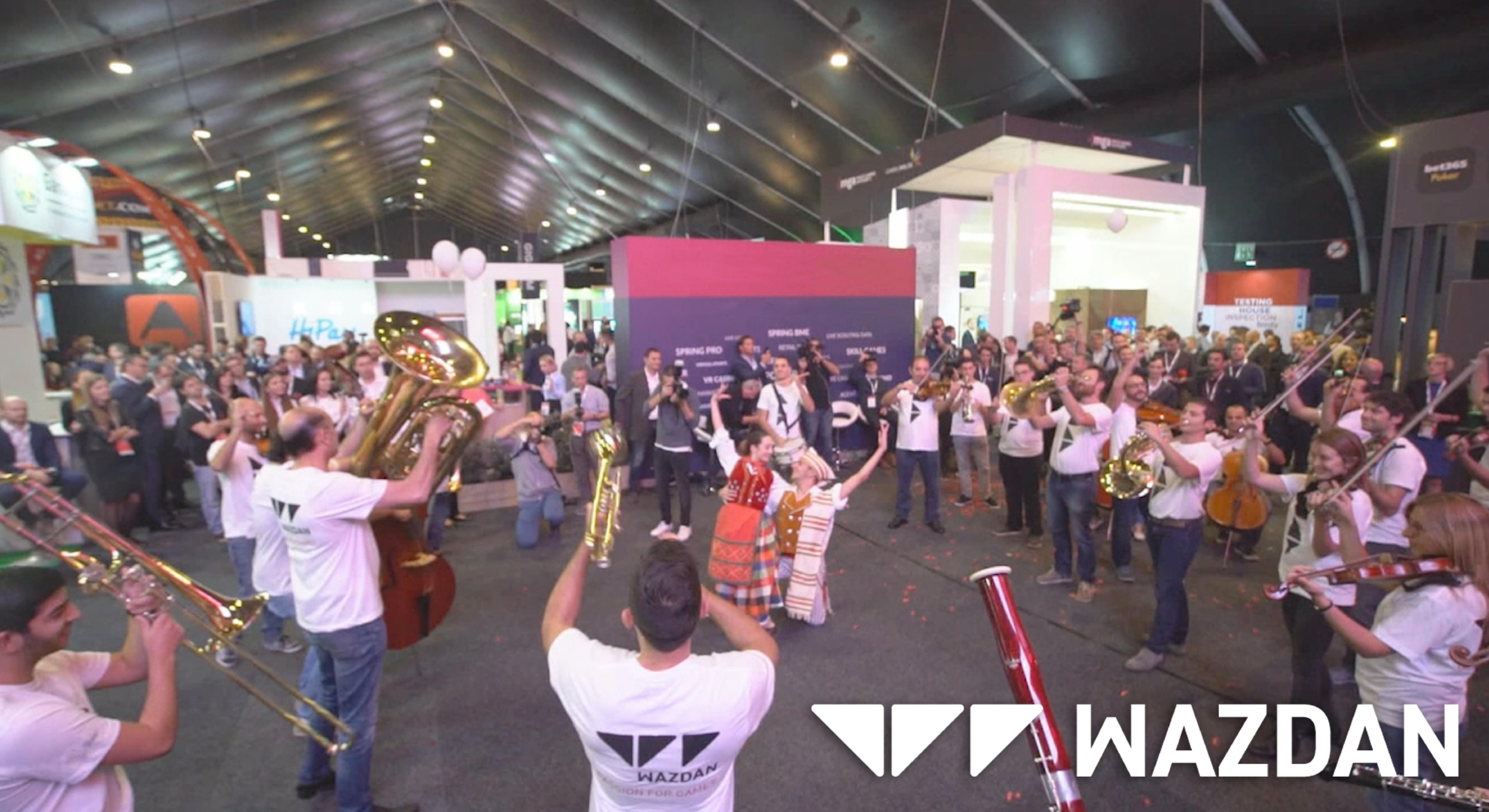 Wazdan's funky Flash Mob Video has gone viral.