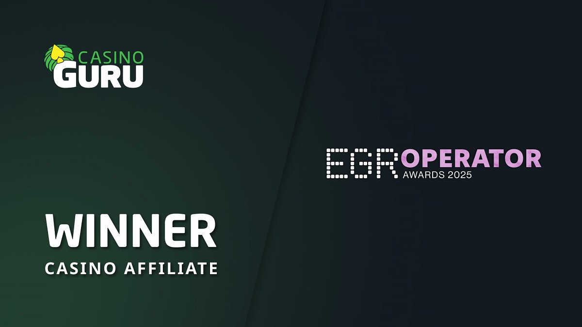 Casino Guru wins in Casino Affiliate category at the EGR Operator Awards 2025